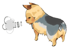 Every day Yorkshire terrier2 sticker #9742210