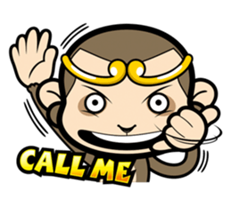 Wei Monkey sticker #9742263