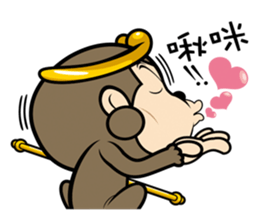 Wei Monkey sticker #9742265