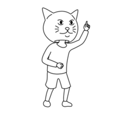 costume mascot Nekotaro sticker #9742444