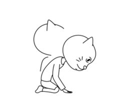 costume mascot Nekotaro sticker #9742446