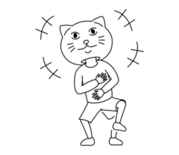 costume mascot Nekotaro sticker #9742447