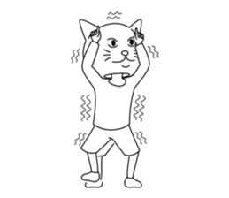 costume mascot Nekotaro sticker #9742457