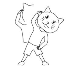 costume mascot Nekotaro sticker #9742466