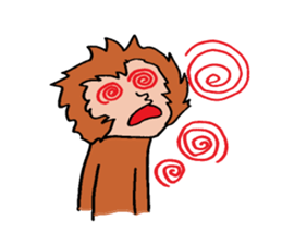 Kansai monkey sticker #9742789