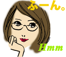 Beauty Stylish Sticker sticker #9743601