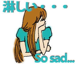 Beauty Stylish Sticker sticker #9743609