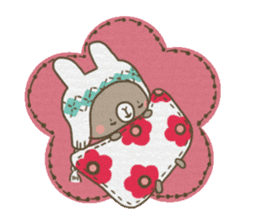 Little baby rabbit sticker #9743866