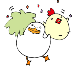 Chick and Duckling part2 sticker #9743996