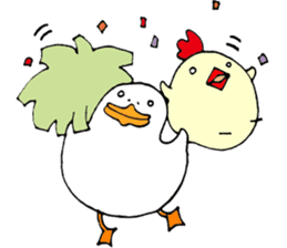 Chick and Duckling part2 sticker #9743996