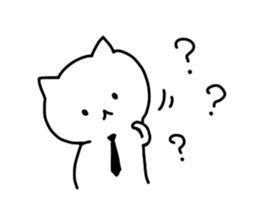 I, social cat sticker #9744309