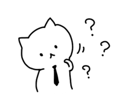 I, social cat sticker #9744309