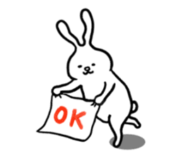 Rabbit Usakoda sticker #9744323