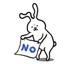 Rabbit Usakoda sticker #9744324