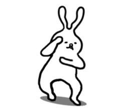 Rabbit Usakoda sticker #9744334