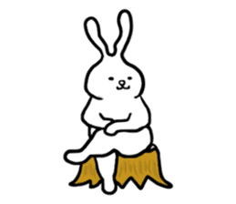 Rabbit Usakoda sticker #9744343