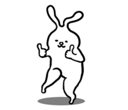 Rabbit Usakoda sticker #9744349
