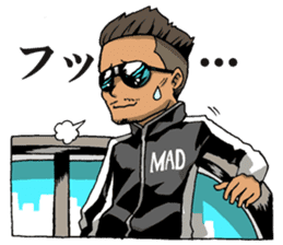 Japanese Yankee Biker Style MADSTAR sticker #9744519