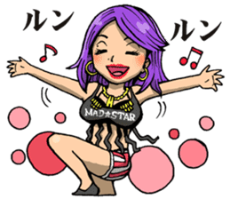 Japanese Yankee Biker Style MADSTAR sticker #9744534