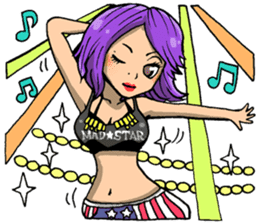 Japanese Yankee Biker Style MADSTAR sticker #9744535