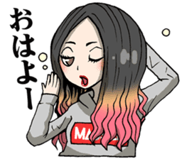 Japanese Yankee Biker Style MADSTAR sticker #9744539