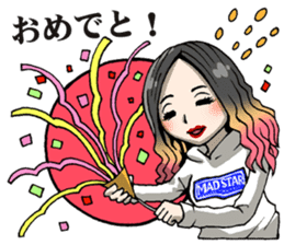 Japanese Yankee Biker Style MADSTAR sticker #9744545