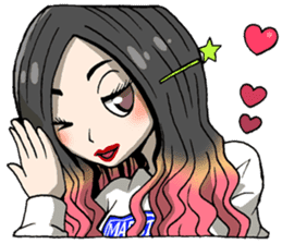 Japanese Yankee Biker Style MADSTAR sticker #9744546