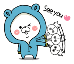 Bear's house1 sticker #9744591