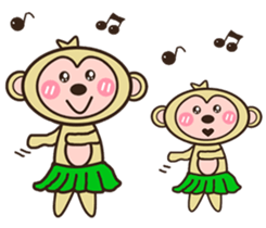 Monkey News sticker #9744622