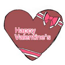 Happy Valentine's from rabbit sticker #9744670
