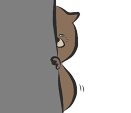 Overweight cat. sticker #9744858