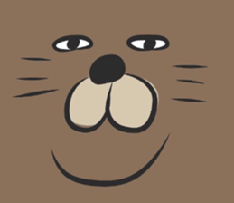 Overweight cat. sticker #9744871