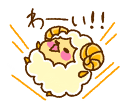 SheepsCloud moo's basic sticker No.2 sticker #9745106