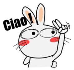 Cute Rabbit Everyday 4th sticker #9745114