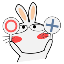 Cute Rabbit Everyday 4th sticker #9745118