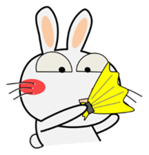 Cute Rabbit Everyday 4th sticker #9745119