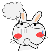 Cute Rabbit Everyday 4th sticker #9745122