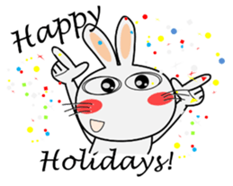 Cute Rabbit Everyday 4th sticker #9745125