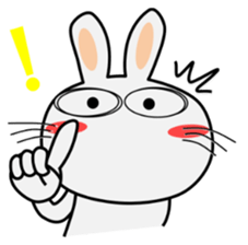 Cute Rabbit Everyday 4th sticker #9745138