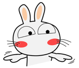 Cute Rabbit Everyday 4th sticker #9745147