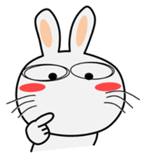 Cute Rabbit Everyday 4th sticker #9745149