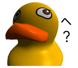 3D Rubber Duck sticker #9745398