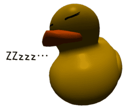 3D Rubber Duck sticker #9745400