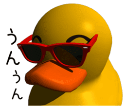 3D Rubber Duck sticker #9745407