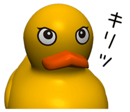 3D Rubber Duck sticker #9745411