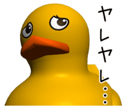 3D Rubber Duck sticker #9745417