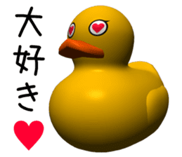 3D Rubber Duck sticker #9745420