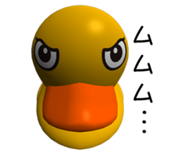 3D Rubber Duck sticker #9745422