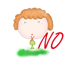 Great leader sticker #9745631