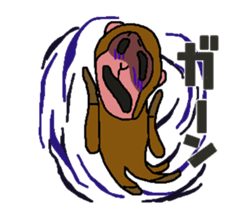 Monkey and Gorilla sticker #9745727